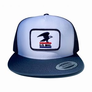 Postal Office Logo Adjustable Trucker USPS patch logo